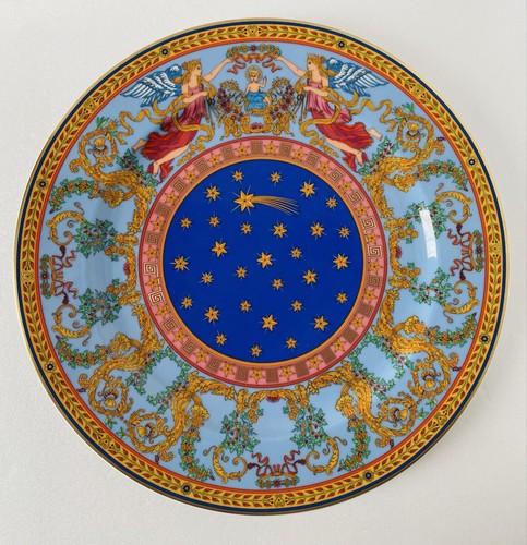 Versace rosenthal 1997 piatto - versace,