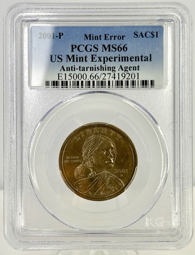 2001 sacagawea pcgs ms66 - pcgs,