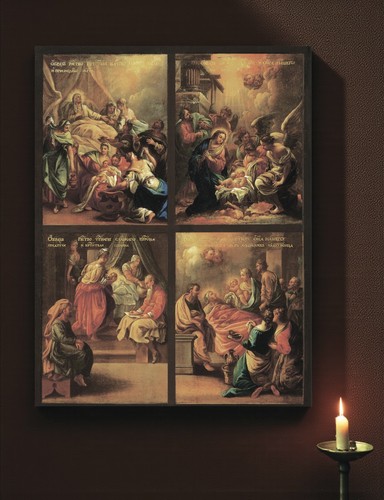 Quattro grandi presepi icona - quattro,