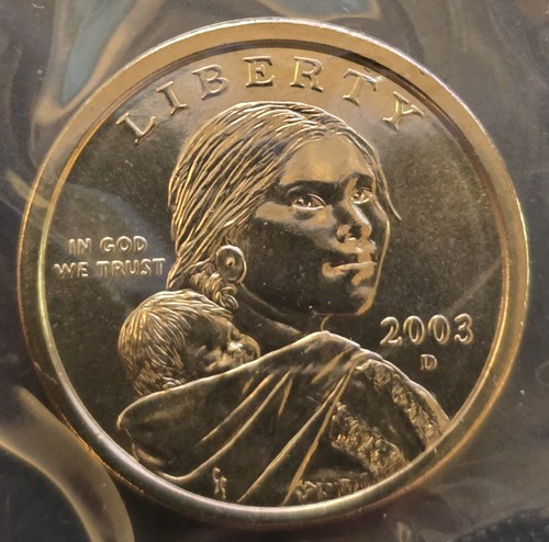 2003 sacagawea dollaro - 2003,