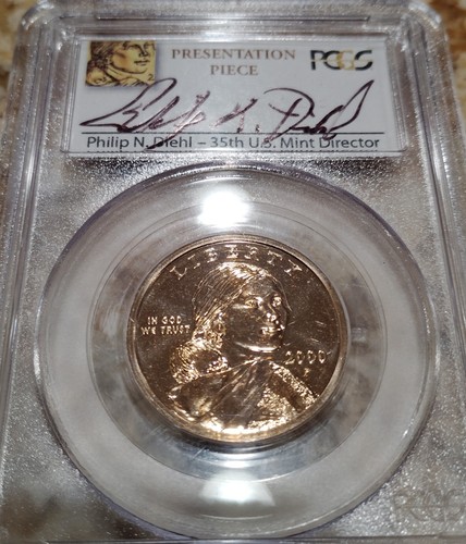 2000 dollaro sacagawea pcgs - sacagawea,,