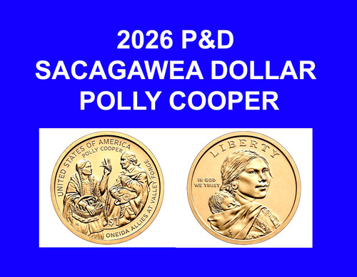 2026 sacagawea nativi - p&d,