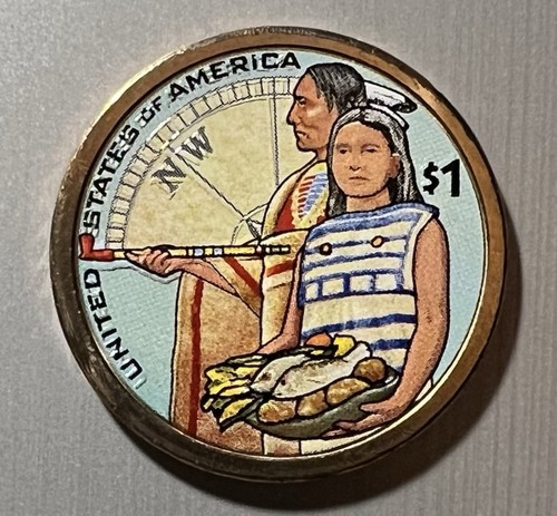 Dollaro nativo americano 2014 - dollaro,