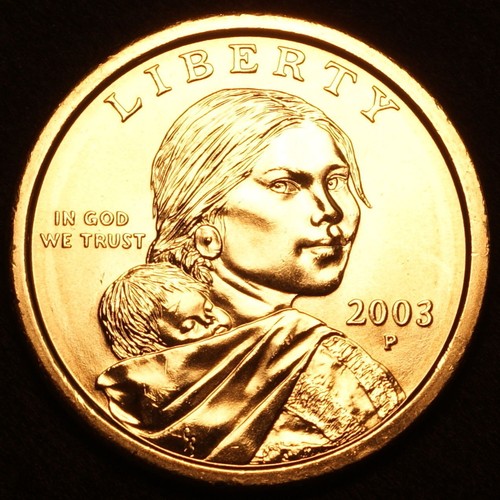 2003 sacagawea nativi - 2003, $1