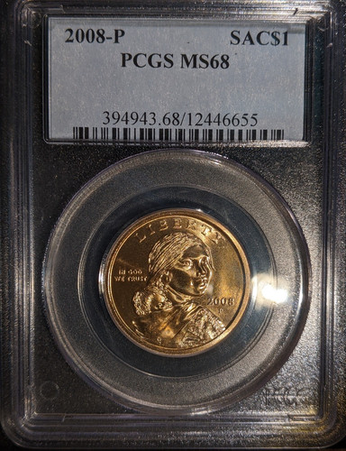 2008 pcgs 68 sacagawea - 2008-p,