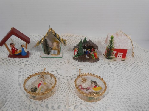 Diorama vintage plastica - diorama,