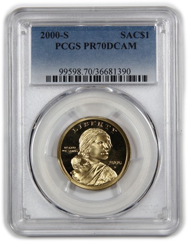 2000 pcgs pr70 dcam - pr70,