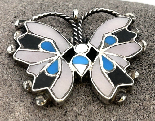 Ciondolo farfalla navajo - ciondolo,
